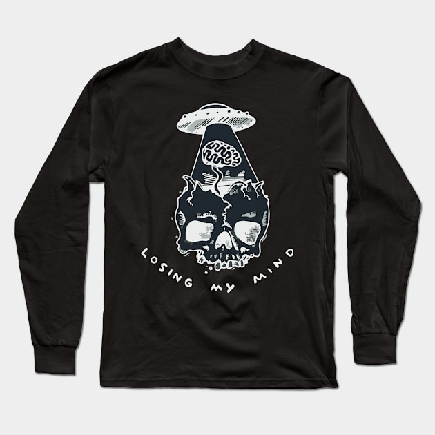 loseing my mind Long Sleeve T-Shirt by dawnttee